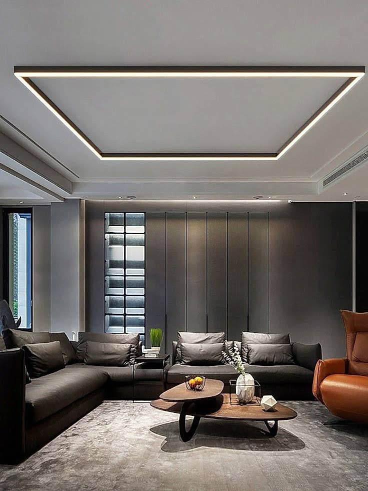 Asma Tavan modelleri-lineer aydınlatma